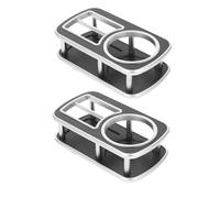 WEKADRIN 2 Piezas Organizador Multifuncional para Coche Soporte para Teléfono y Portavasos con Almacenamiento para Botellas y Documentos Accesorio Resistente Abs para Consola y Asiento