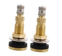 WEKADRIN 2 piezas Válvulas de Aire Líquido para Neumáticos sin Cámara Válvulas para Ruedas de Tractor Agrícolas de Alta Resistencia para Maquinaria Industrial y Vehículos Agrícolas Fáciles