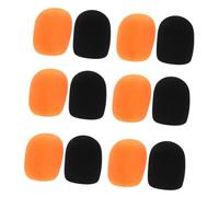 WEKADRIN 20 Piezas Funda Prueba de Viento para Micrófono de Mano Protector Antiviento de Esponja para Micrófonos Aplicables Fundas para Karaoke Ktv y Fiestas de Canto