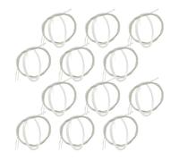 WEKADRIN 24 Piezas Cuerdas de Guitarra Clásica Transparente de Nylon con Diseño de Extremo Anudado para Reemplazo Acústico Bajo Ruido y Afinación Estable para Práctica y Conciertos