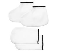 WEKADRIN 2pares Mascarilla Para Manos y Pies De Parafina De Guantes y Botas De Removedor Guantes De Spa Para Manos Aislamiento De Cera