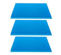 WEKADRIN 3 Piezas Aplicador de Vinilo Azul para Láminas Tintadas de Coches Herramienta para Instalación de Película y Alisado de Vinilos Interiores de Vehículo