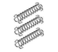 WEKADRIN 3 Piezas Muelle Tensor para Correa de Perro Amortiguador de Acero Inoxidable Resistente para Senderismo Camping y Running Absorción de Soporte