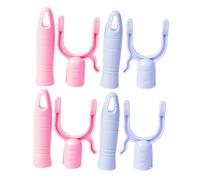 WEKADRIN 4 Juegos Cabezal y Mango para Horquilla de Varilla de Ropa Recambio Resistente y Fácil de para Tendedero y Hogar Soporte Duradero y Portátil