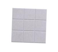 WEKADRIN 4 Piezas Tablero de Anuncios de Fieltro Autoadhesivo para Fotos y Mensajes Decoración DIY para Dormitorio Aula y Tienda Gris Luna