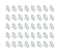 WEKADRIN 40 Piezas Unidades Chinchetas Brillantes de Resina con Strass Chinchetas Decorativas Pequeñas para Corcho Tableros de Anuncios Mapas y Posters para Oficina y Hogar