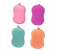 WEKADRIN 4piezas Esponjas De Baño Forma De Cacahuete Para Bebés Esponja Limpiadora Encantadora Para Baño Prácticas Para Ducha