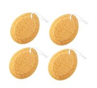 WEKADRIN 4piezas Esponjas De Ducha De Panal Esponja Natural Para Baño Exfoliante Corporal Limpieza