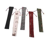 WEKADRIN 5 Piezas Bolsa Para Guardar Abanicos Funda De Seguridad Para Abanicos Bolsa De Algodón Vintage Para Viajes y Eventos Culturales