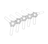 WEKADRIN 5 piezas Clips de Resorte Metálicos para Luz Empotrada Sujeción Firme y Duradera para Pantallas y Lámparas Compatibles con Downlights y Candelabros Accesorios Resistentes para