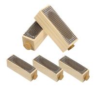 WEKADRIN 5 Piezas Jaula de Madera para Reina de de Accesorio Apicultura Ligero y Reutilizable para y Almacenamiento Inspecciones Apícolas