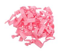 WEKADRIN 50 Piezas mujer TIENES DE lazos para el cabello que no tiran Cabello para el cabello grueso Cabello para el cabello delgado paño rosa