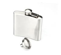 WEKADRIN 5oz Frasco De Vino De Acero Inoxidable De Petaca Para Whisky Vodka y Licor Con Mini Embudo Para Hombre