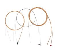 WEKADRIN 6 piezas Cuerdas para Guitarra Folk Resistente y Duradera Set de Repuesto para Guitarras Acústicas con Sonido Rico y Puro Accesorio Versátil para Profesionales y Principiantes