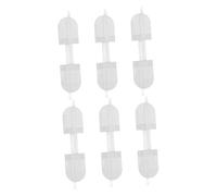 WEKADRIN 6 Piezas Parche De Sutura Rápida Tiras De Cierre Cremallera Para Heridas De Emergencia Vendajes De Costura Rápida y Cierre Cremallera Tiras De Para Piel Sensible Vendajes De Flexib