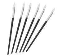 WEKADRIN 6 Piezas Plumillas para Caligrafía y Dibujo Manga Herramienta de Escritura con Punta Precisa para Artistas y Escritores Compatible con Diversas para Bocetos y