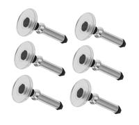 WEKADRIN 6 Piezas Puntas Reemplazo para Lápiz Táctil Redondas de Silicona para Tabletas y Dispositivos Táctiles Duraderas y Fáciles de Instalar