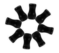 WEKADRIN 8 Piezas Pomos para Tirador de Cordón de Estores Accesorios de Repuesto para Acabado Negro Diseño Fácil de Instalar y Duradero para Decoración de Cortinas