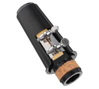 WEKADRIN Accesorios para Clarinete Negro Incluye Boquilla y Abrazadera Kit para Instrumentos de Viento Compatible con Clarinetes Mejora Tono y Control para Músicos