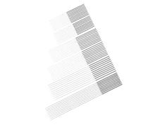 WEKADRIN Agujas de Limpieza para Impresora 3D de Acero Inoxidable Juego de 60 Piezas Tamaños 015Mm-04Mm Kit de Mantenimiento para Boquillas de Extrusor Accesorio para Evitar