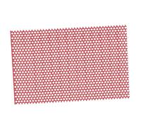 WEKADRIN Almohadilla Base para Jaula de Perro Rojo Diseño Hueco para Drenaje Rápido Fácil Limpieza Aislamiento y Separación de Excrementos Jaulas de Mascotas