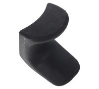 WEKADRIN Apoyapulgar Antideslizante de Goma Negro para Clarinete y Oboe Soporte Ergonómico Resistente al Desgaste Alivio de Fatiga para Músicos Accesorio de Dedo Cómodo y Flexible