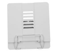 WEKADRIN Atril Metálico Ajustable para Lectura Soporte Libros Escritorio Multifuncional para Estudiantes y Tablets Oficina Biblioteca