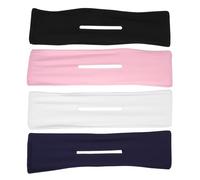 WEKADRIN Bandas Cabello de Alambre 4 Piezas Pinzas Flexibles para Hacer Moños Diademas Elásticas en Colores y Marino Ideales para Peinados Diarios y Eventos Obsequios