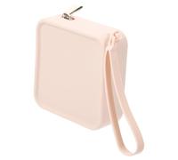 WEKADRIN Bolsa Menstrual de Silicona Portátil para Productos Femeninos y Tampones Cierre Cómodo, Diseño Compacto, Flexible y Discreto para Adolescentes en Su Primer Período