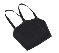 WEKADRIN Bolsa para Leña Resistente de Lona Negra Gran Capacidad Transportador Portátil de Troncos Asas Dobles Bolsa para Almacenamiento y Transporte de Madera para Chimenea 1 Unidad