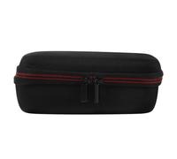 WEKADRIN Bolsa Rígida para Altavoz Pequeño de Eva, Estuche Portátil Resistente a Golpes Compartimentos Internos y Bolsillos de Malla, Funda Protectora para Micrófono y Equipo de Audio