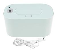 WEKADRIN Calentador USB de Toallitas Húmedas Portátil para Bebés Dispensador Verde Inteligente Gran Capacidad para Viaje y Uso Diario