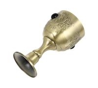 WEKADRIN Cáliz de Vino Tinto Retro de Metal Copa Vintage Pequeña de Aleación Europea para Fiestas y Decoración del Hogar Mini Copa Metálica para Reuniones Familiares y Eventos