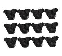 WEKADRIN Calzoncillos Desechables Negros Gruesos Para Hombres y Mujeres 12 Piezas Sin Costuras Tela No Tejida Transpirable Para Sauna y Cuidado Personal Ropa Interior Cómoda y Ligera