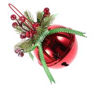 WEKADRIN Campanas Navideñas De Bayas Colgantes Decoración De Hierro Forjado DIY para Árbol De Navidad Campanas Navideñas De Bayas para Hacer Tú Mismo
