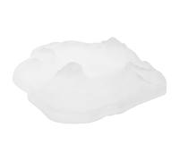 WEKADRIN Cenicero de Cristal Portátil Resistente al Viento Diseño Retro Elegante para Cigarrillos y Tabacos para Oficina Hogar Exteriores y Uso Automóvil