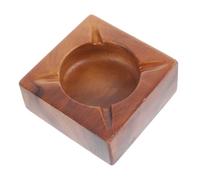 WEKADRIN Cenicero de Madera Nórdico Ligero y Portátil Diseño Compacto y Decorativo para Hogar Oficina y Exteriores