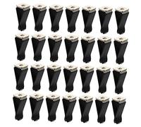 WEKADRIN Clips De Aromaterapia Para Coche 40 Piezas Negro, Accesorios Para Ventilación De Auto, Mini Difusores De Perfume, Uso Automóvil y Oficina, Decoración Funcional Para Amantes De Vehículos