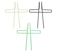 WEKADRIN Clips para Fijar Partituras de Piano de Acero Multi-función y Resistente al Viento, Paquete de 3 Piezas para Músicos y Compositores en Recetas de Cocina o Color Color Aleatorio