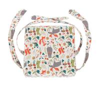 WEKADRIN Cojín Elevador Infantil Ajustable para Silla de Comedor Material Ecológico y Ligero con Correas para Bebés Fácil de Limpiar Diseño Animales