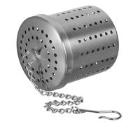 WEKADRIN Colador de Té de Acero Inoxidable 304 en Forma de Bola Pequeña Orificios Uniformes y Gancho Anticaída, Filtro de Especias Práctico para Uso Doméstico en Cocina y Preparación