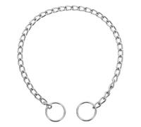 WEKADRIN Collar de Cadena Decorativa Cromado para Perro Pequeño, Ajustable, Ligero, 2.0mm X 40cm, para Bulldog Francés y Mascotas Pequeñas, Accesorio Portátil para Uso Diario