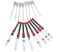 WEKADRIN Convertidor de Tinta Acero Inoxidable y Plástico 8 Piezas para Pluma Estilográfica Herramienta para Que Ahorra Tinta y Reduce Desperdicio