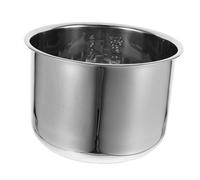 WEKADRIN Cubeta Olla Arroz Acero Inoxidable Antiadherente Recambio para Olla Arrocera Compatible con Múltiples Distribución Rápida Calor