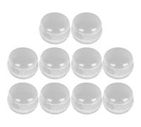 WEKADRIN Cubiertas para Perillas de Cocina Gas 2 Piezas Transparentes Protector de Seguridad para Estufa Antigrasa Antisalpicaduras Resistente Altas Temperaturas