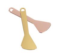 WEKADRIN Cucharas para Maquillaje Facial 2 Piezas Cuchara para Crema de Ojos Portátil Superficie para Cosméticos