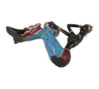 WEKADRIN Estatua de Mujer Africana de Resina Decoración Étnica para Hogar y Oficina Figura Artística Simple para Estante Adorno Elegante y Versátil