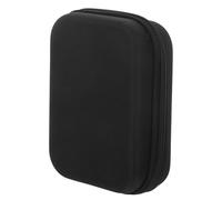 WEKADRIN Estuche Portátil para Aceites Esenciales 10 Frascos de 10 Ml Organizador Rígido EVA y Separadores Internos Bolsa de Viaje Compacta para Almacenamiento y Transporte Seguro de