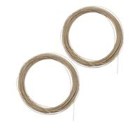 WEKADRIN Herramientas para Desmontar Parabrisas De Coche 2 Piezas Cable De Acero Inoxidable 0,8mm x 22m Kit Profesional Multiuso para Reparación y Reemplazo Automotriz