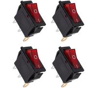 WEKADRIN Interruptores de Palanca Aplicables para Cocina Eléctrica Botón de Alternancia Resistente 4 Unidades para Olla y Sartén Eléctrica Repuesto Compatible para Electrodomésticos de